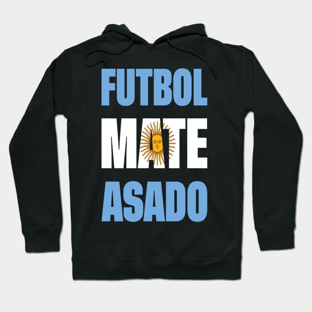 Futbol Mate Asado Hoodie by Zakzouk-store